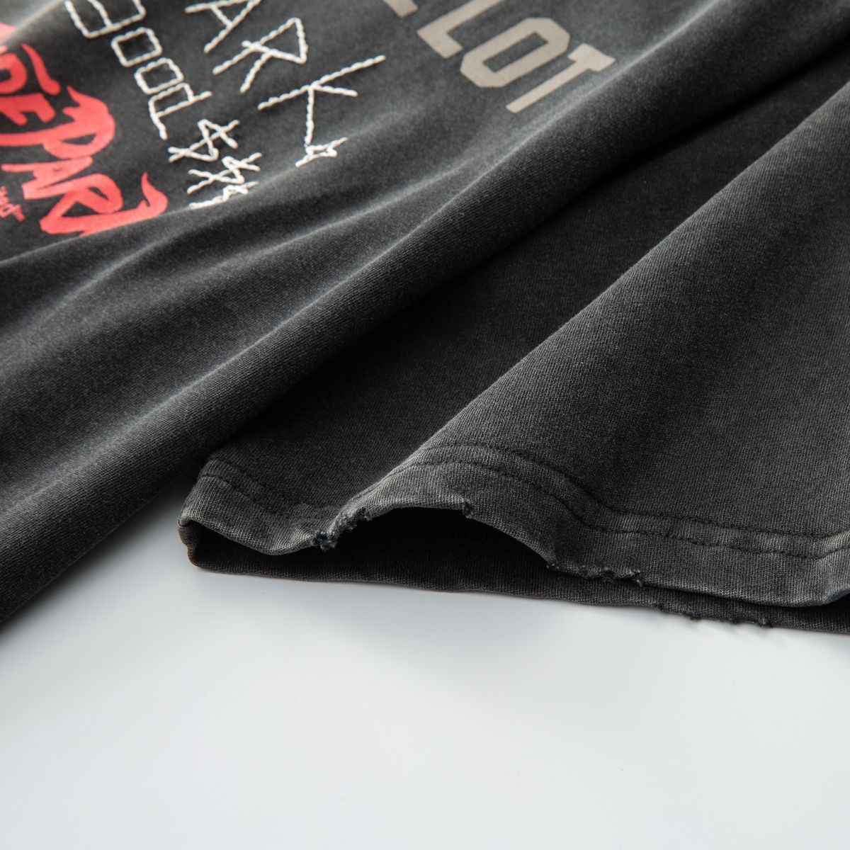 Hyde Park Stickered Tee - Oversized Fit