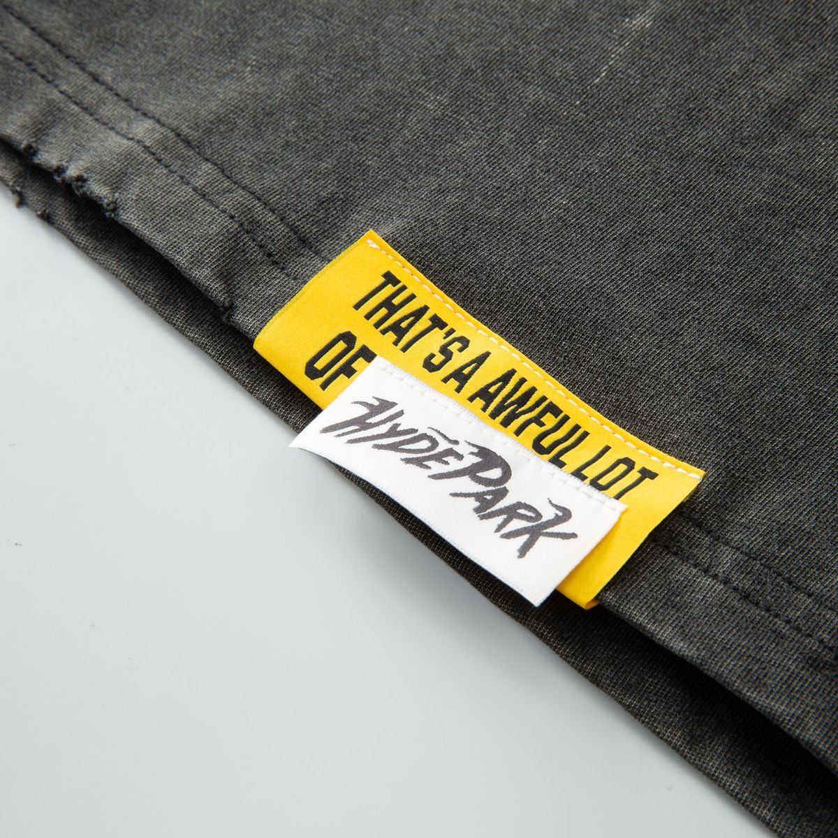 Hyde Park Stickered Tee - Oversized Fit