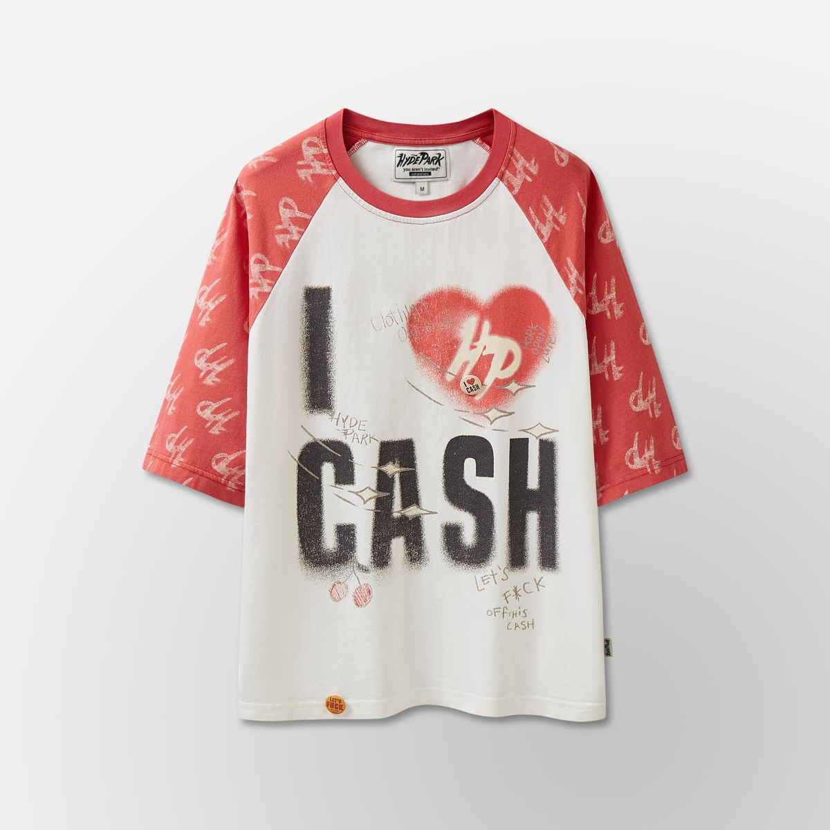 Hyde Park Heart Raglan T-Shirt - Graphic