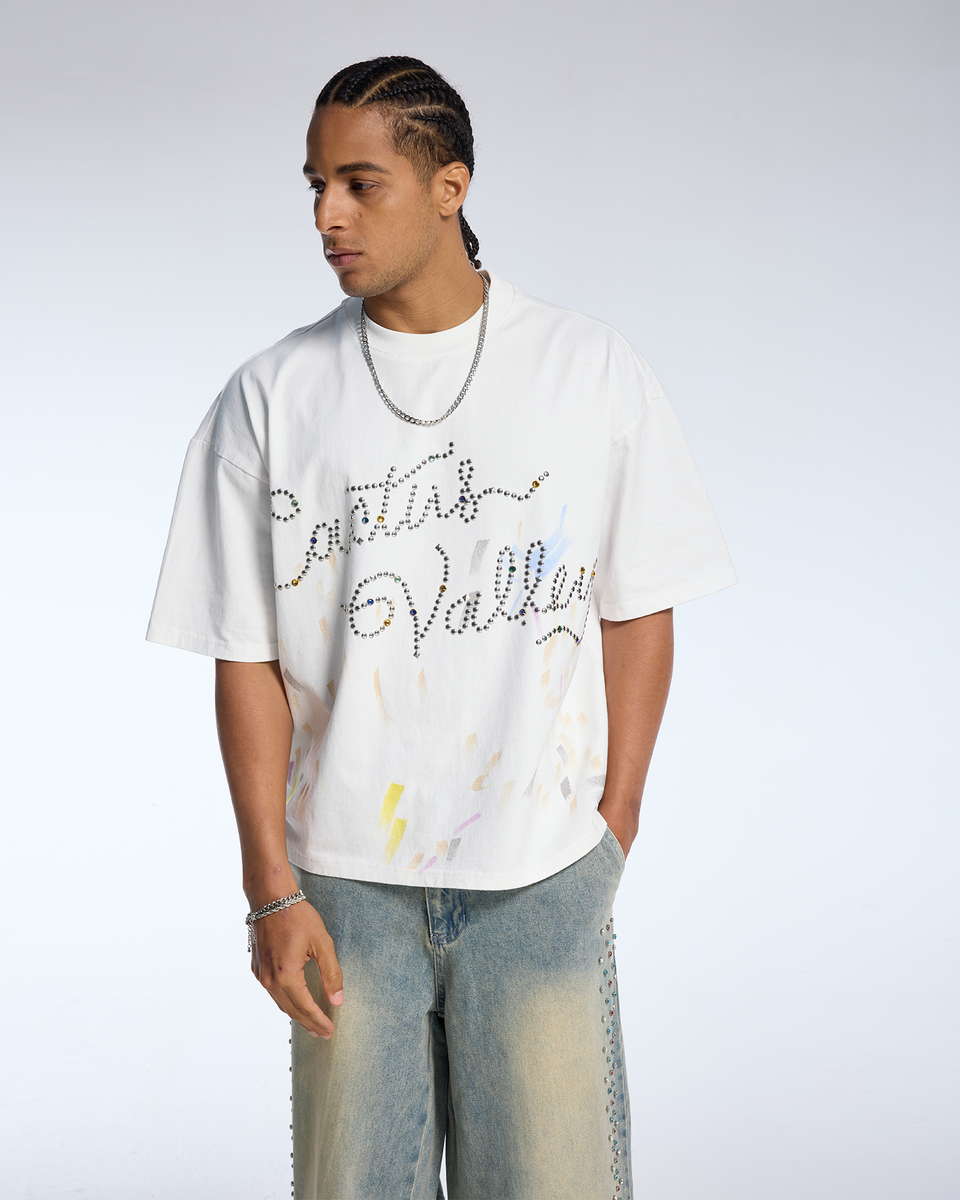 AZVA Splatter Tee