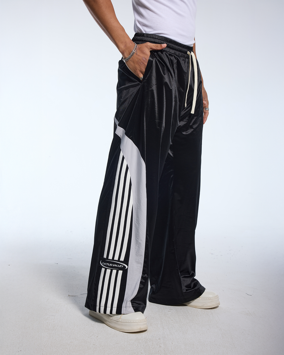AZVA Cactus Quad-Striped Sweats