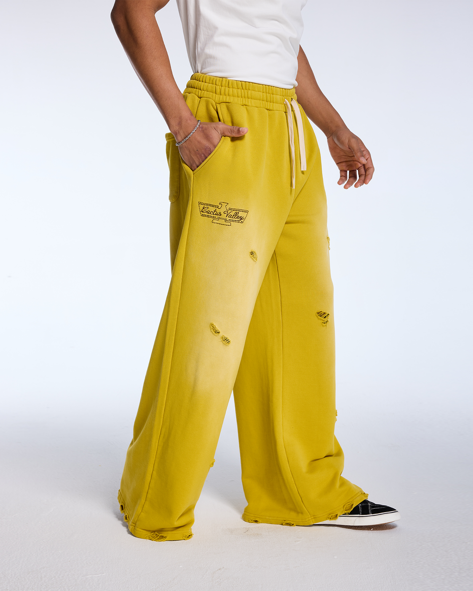 AZVA “Eagle Valley” Distressed Sweats