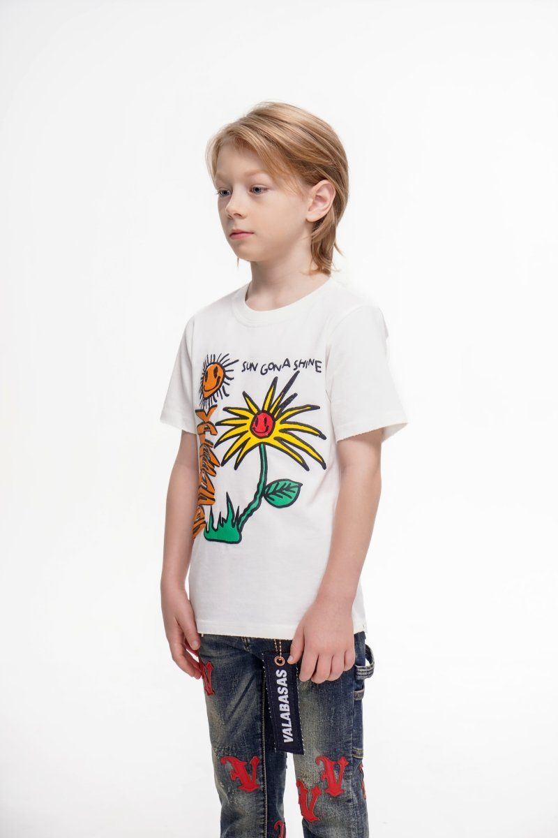 Valabasas Sun Will Shine Youth T-Shirt - Graphic Print