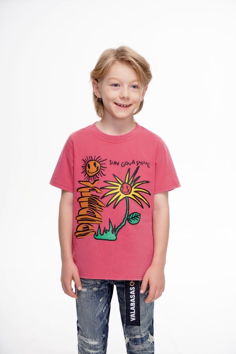 Valabasas Sun Will Shine Youth T-Shirt - Graphic Print