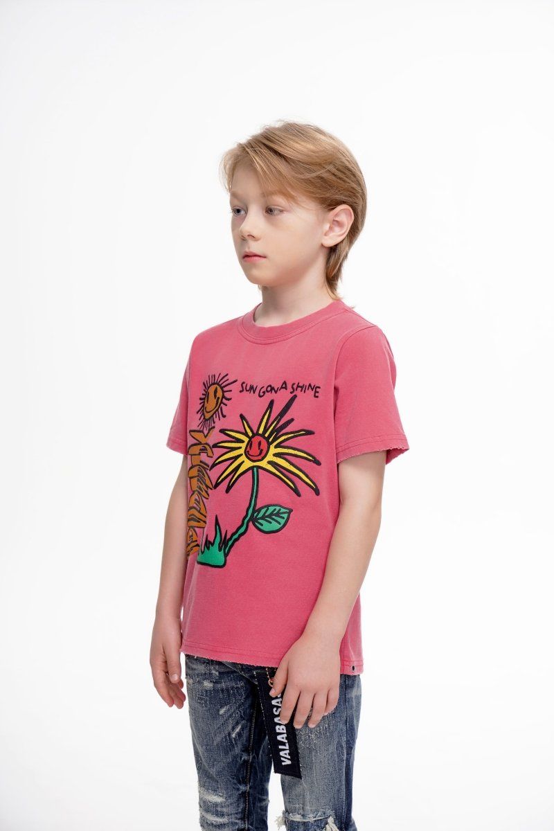 Valabasas Sun Will Shine Youth T-Shirt - Graphic Print
