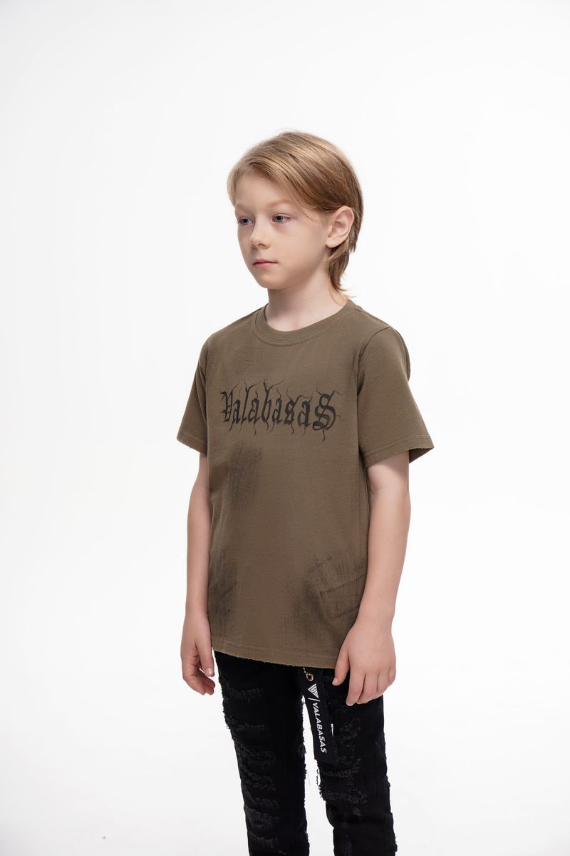 Valabasas Inked Elegance Youth T-Shirt - Graphic Print
