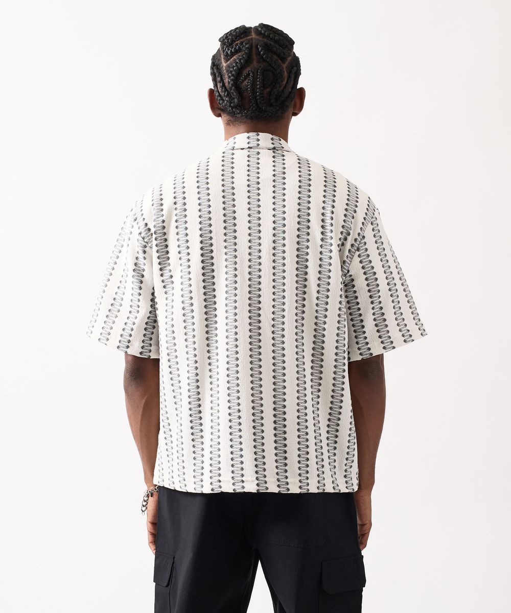 Reason Brand Textured Shirt - Graphic