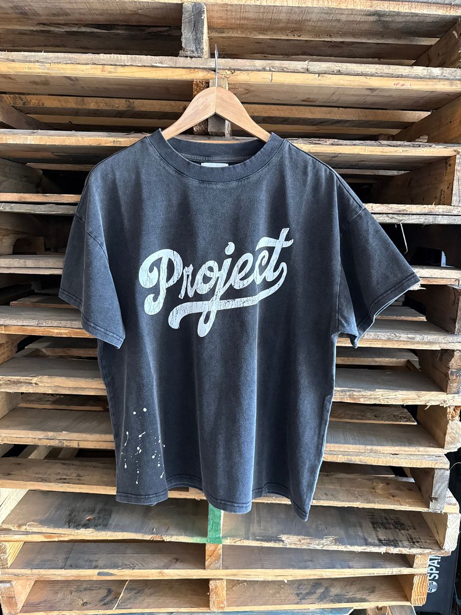 Project Capri Script T-Shirt - Washed