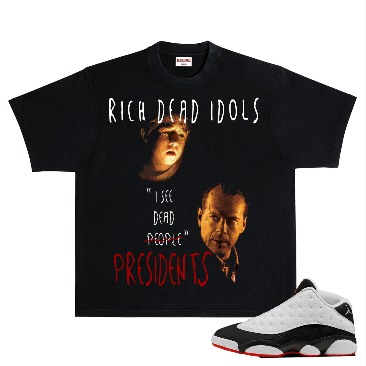 Rich Dead Idols Sixth Sense Tee - Graphic