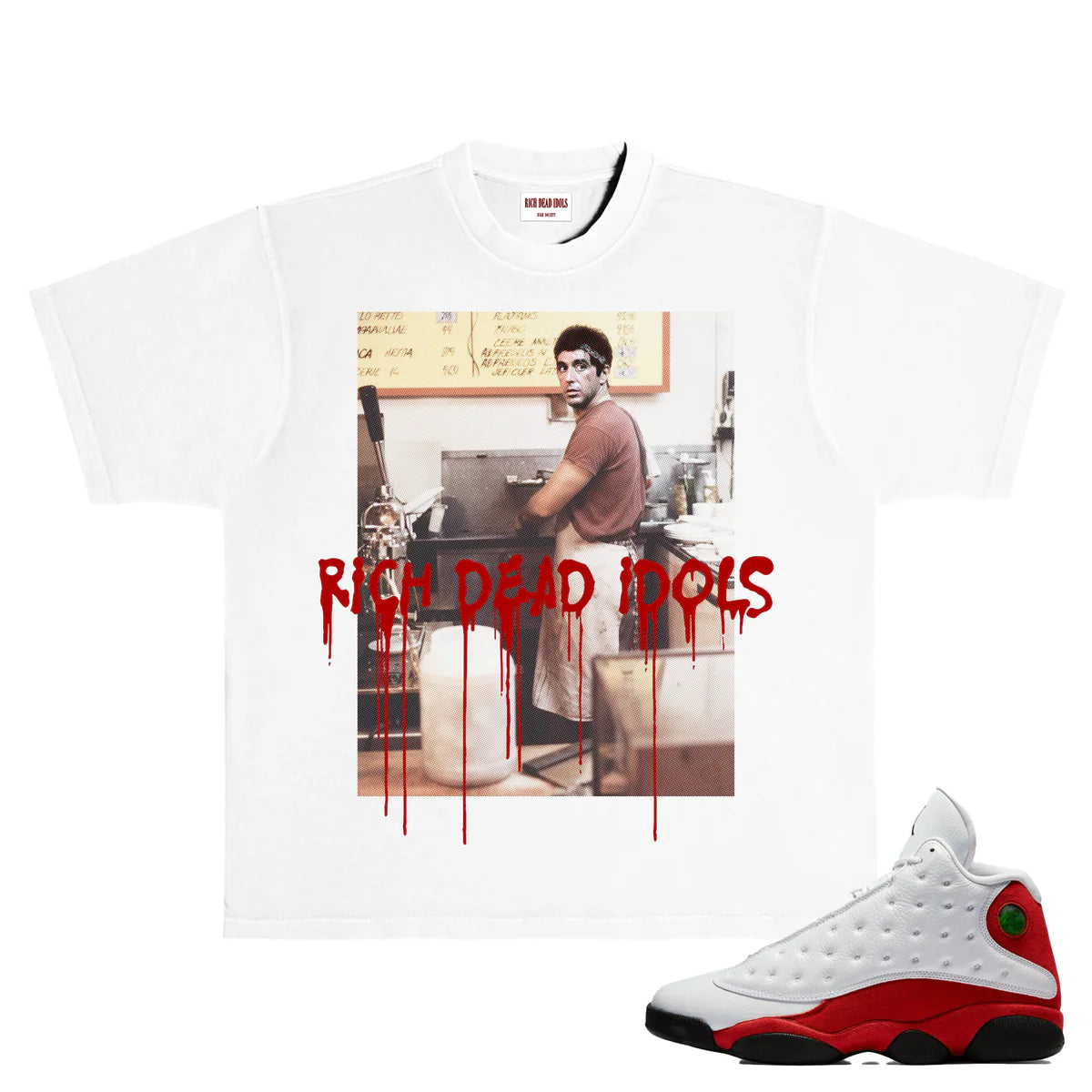 Rich Dead Idols Wash Hands Tee - Graphic