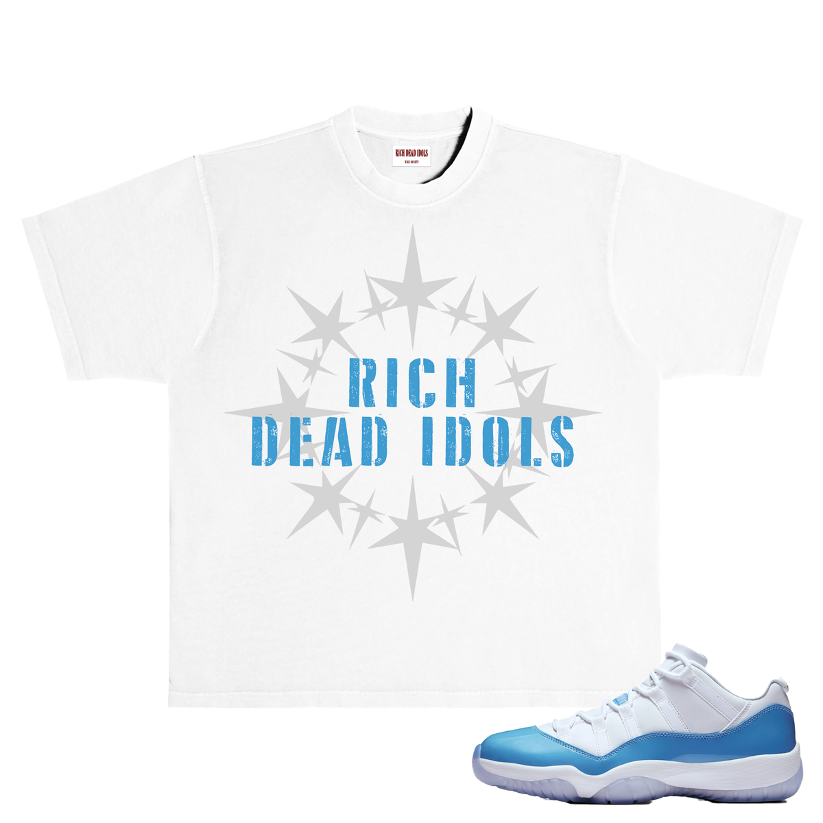 Rich Dead Idols Starburst T-Shirt - Graphic