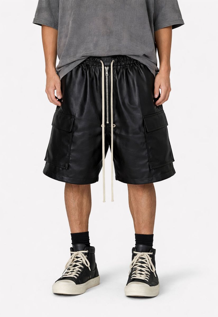 Undeveloped Shine Shorts - Metallic Finish