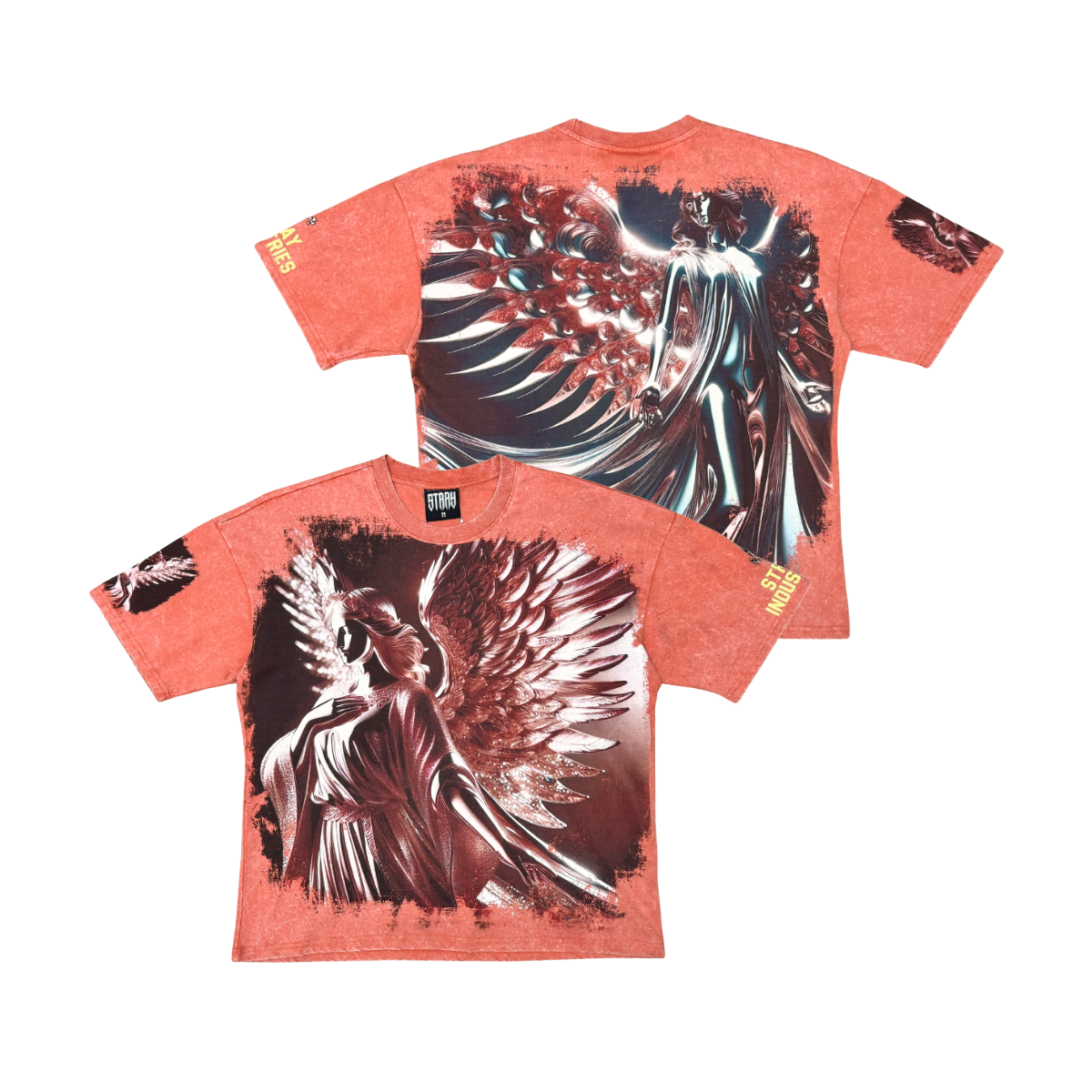 Stray Angel T-Shirt - Brick