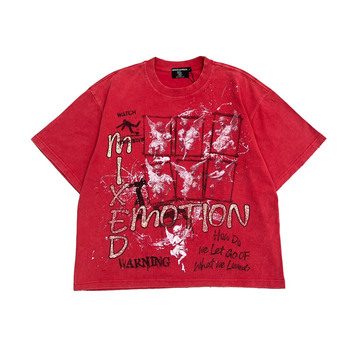 Mixed Emotion Warning Tee - Graphic