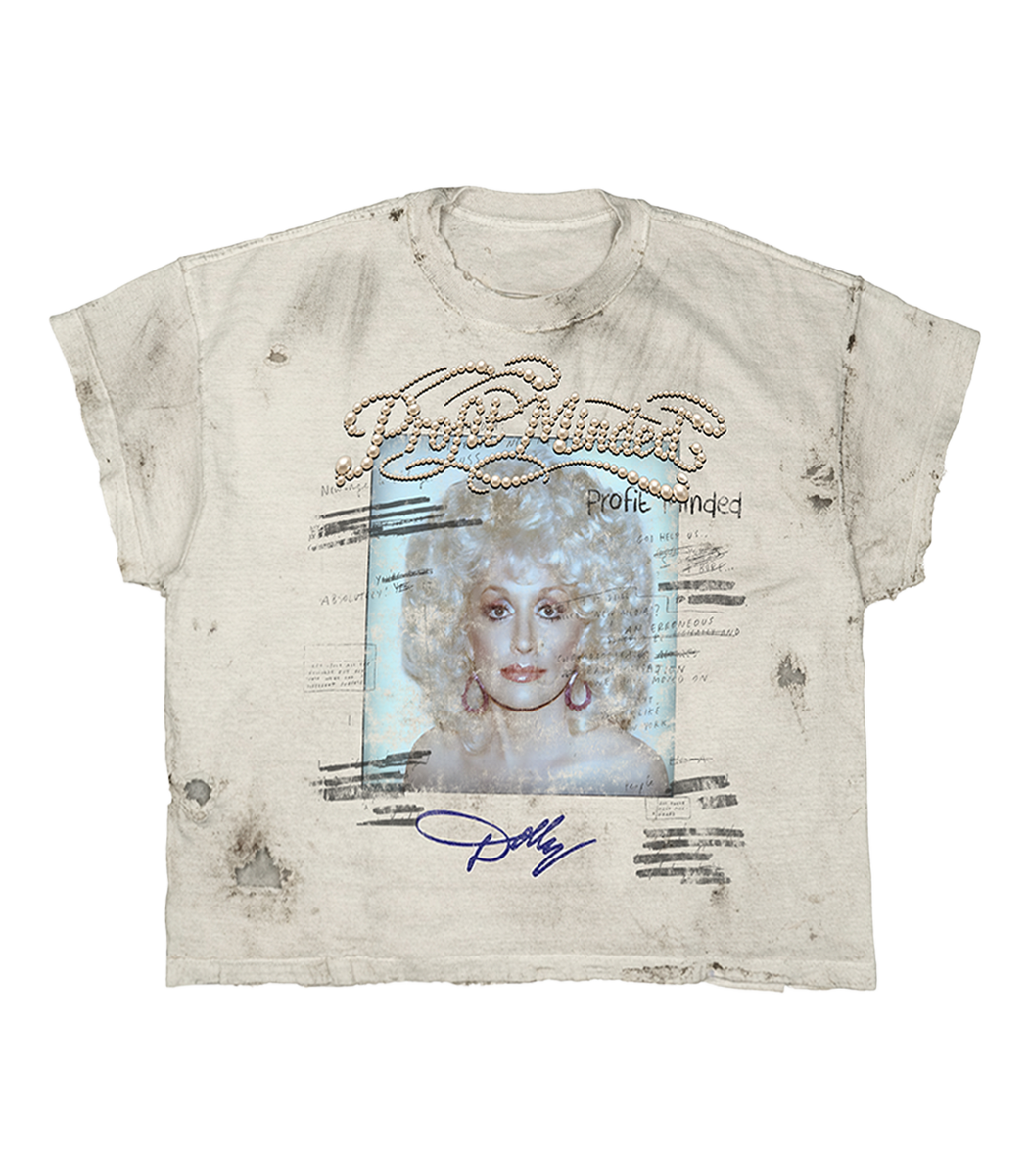 PROFIT MINDED Dolly T-Shirt – Vintage Cream