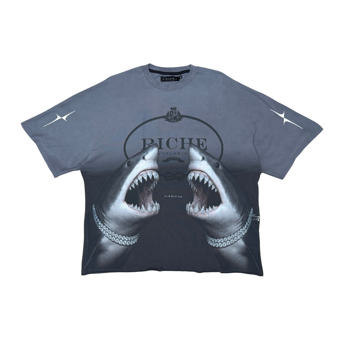 Vie+Riche Shark Tee - Graphic