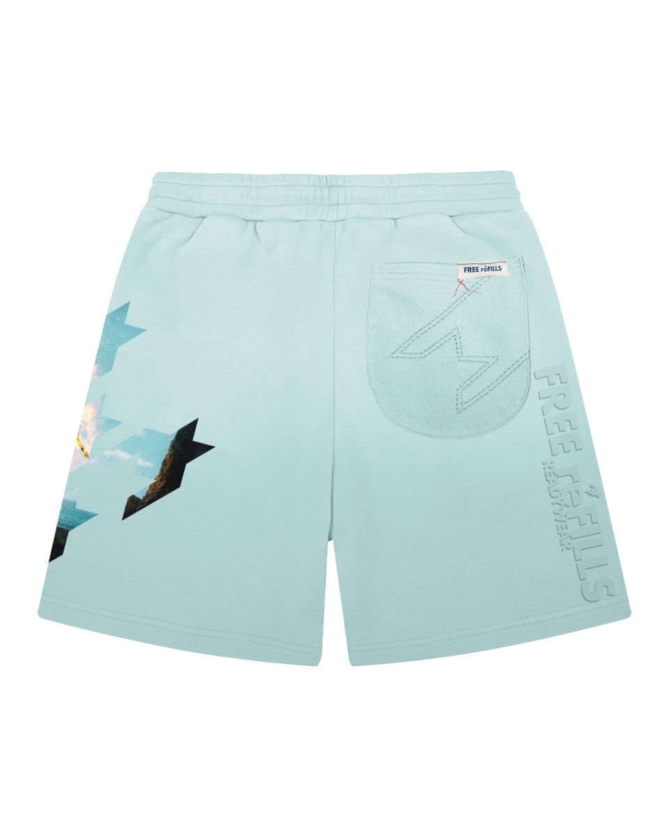 Free Refills Starburn Shorts - Graphic Mint