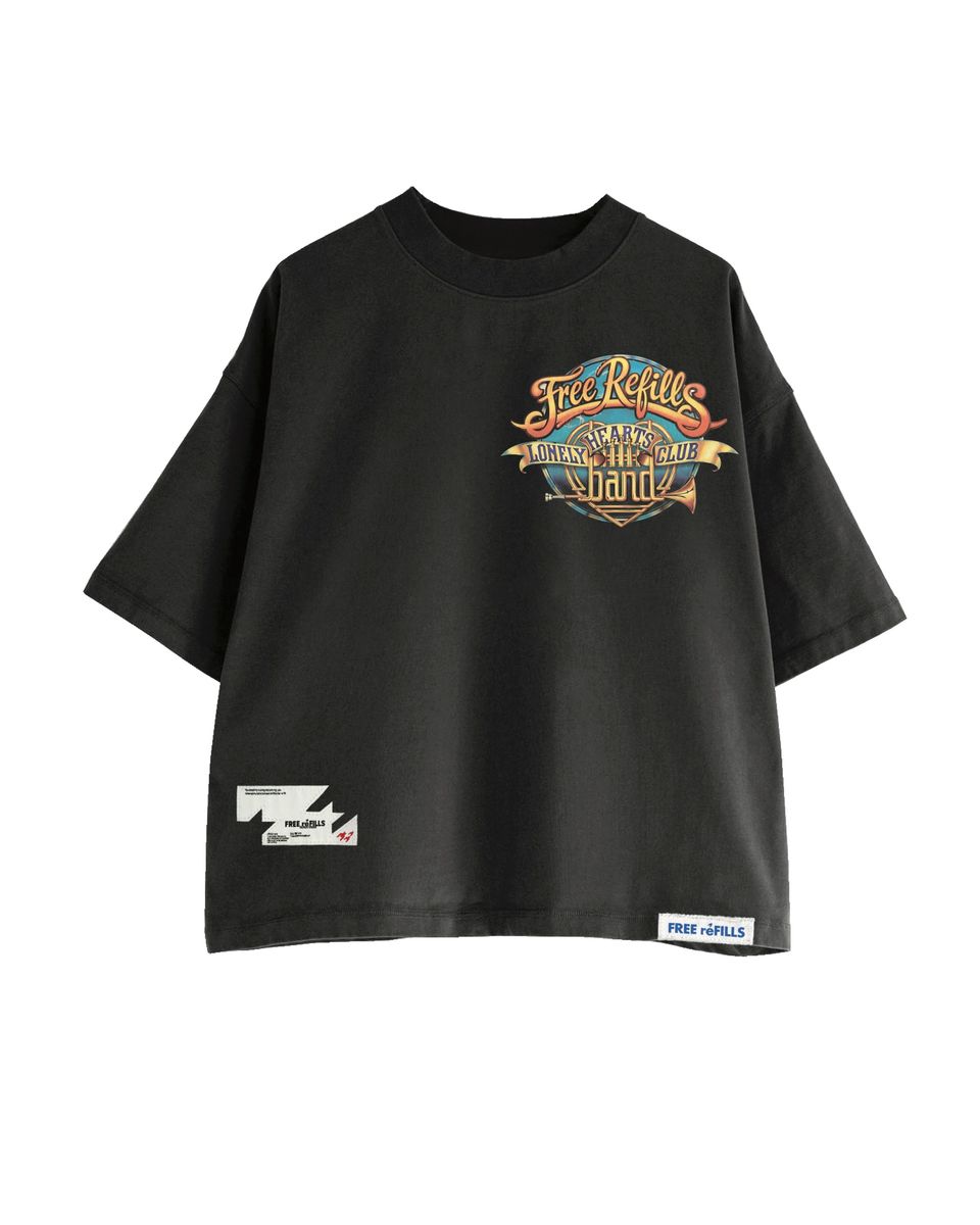 Free Refills Lonely Hearts Tee – Black