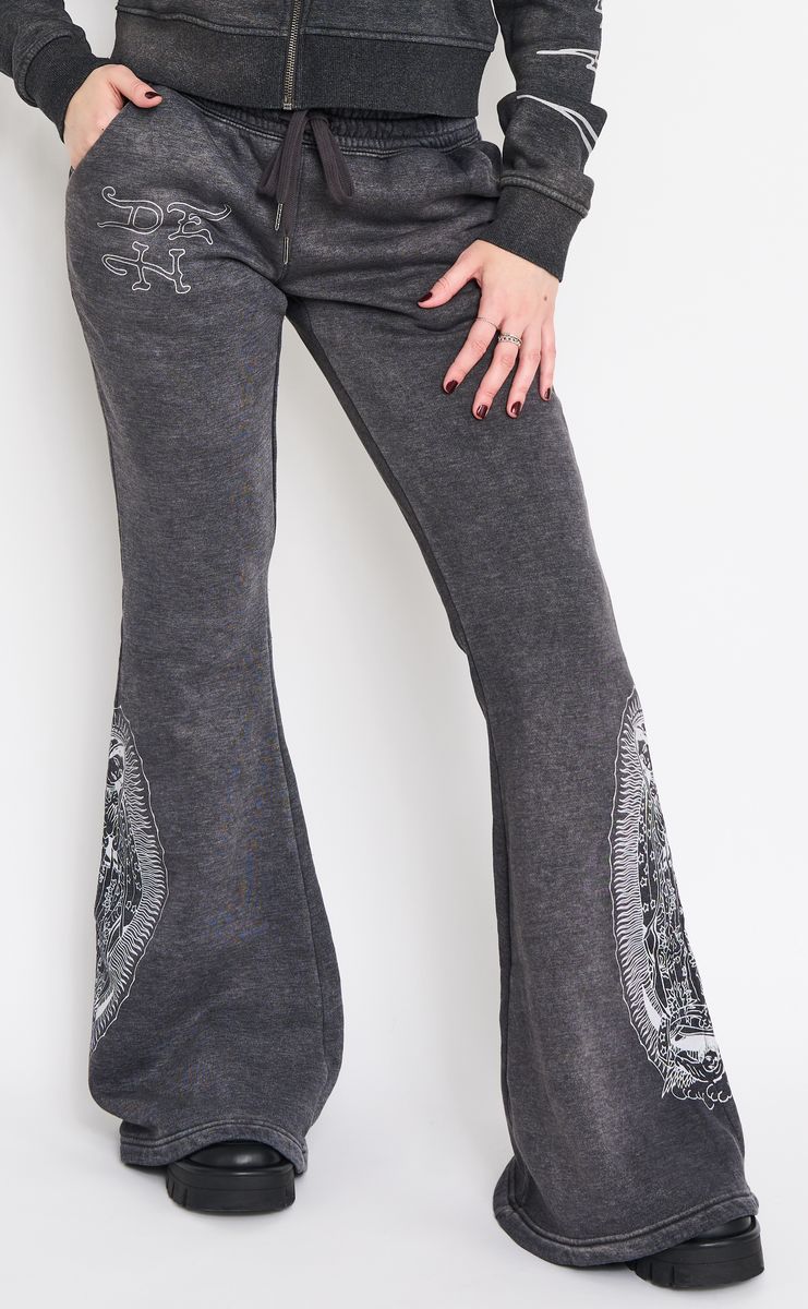 Ed Hardy Graphic Sweatpants - Bootcut