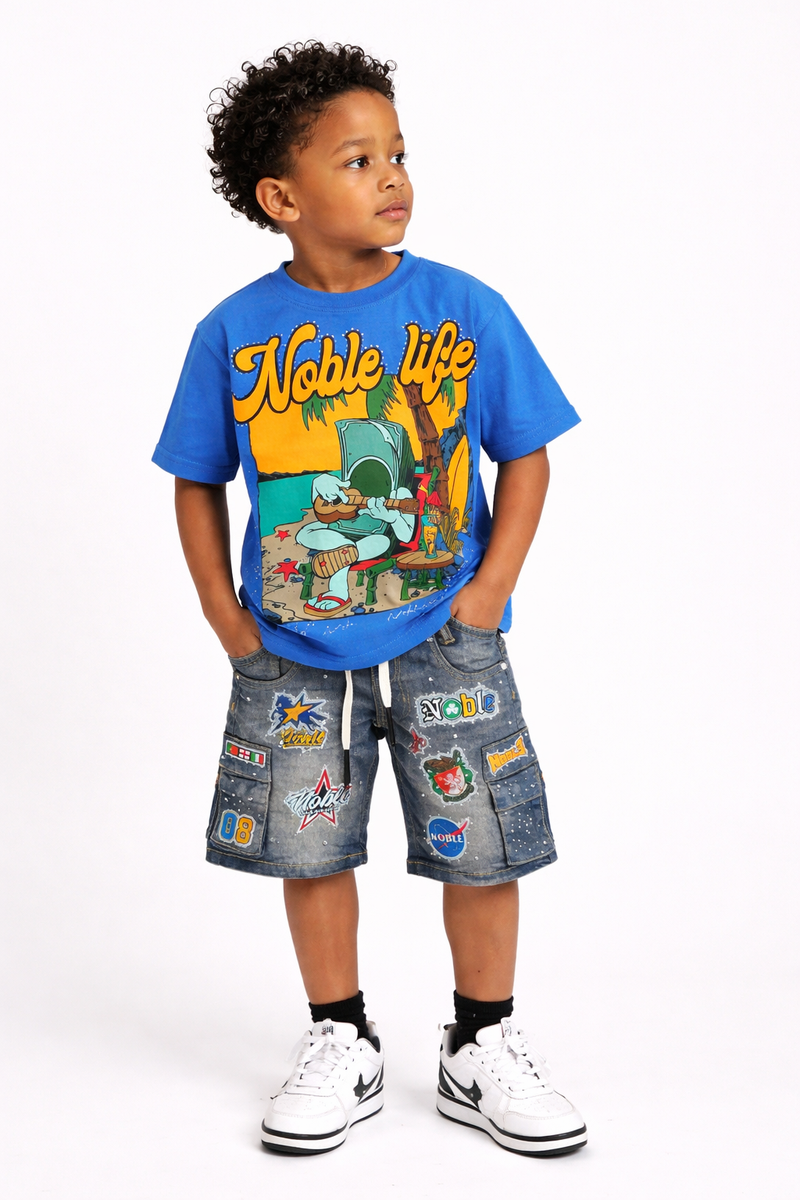 Noble Vacation Kids T-Shirt - Graphic