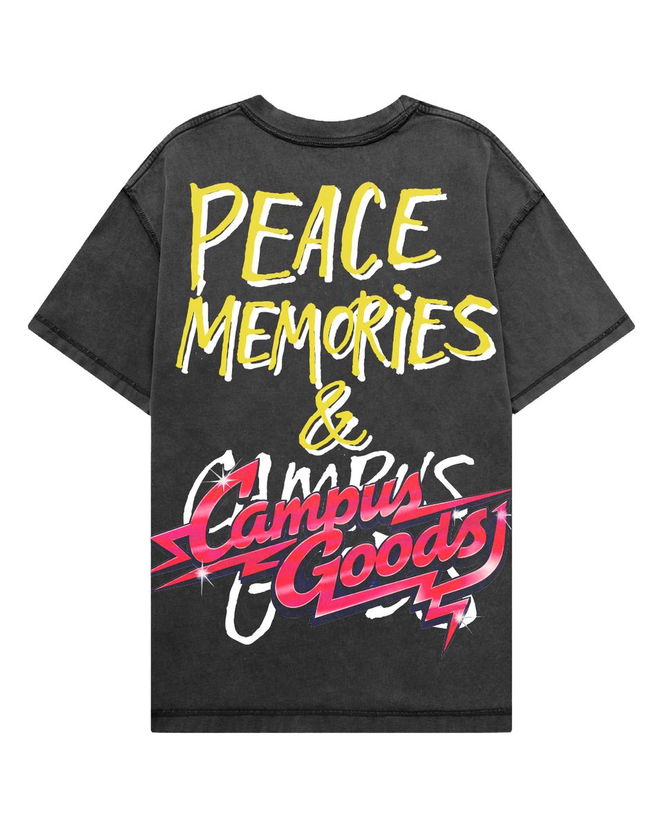 Campus Harlem Tee – Black