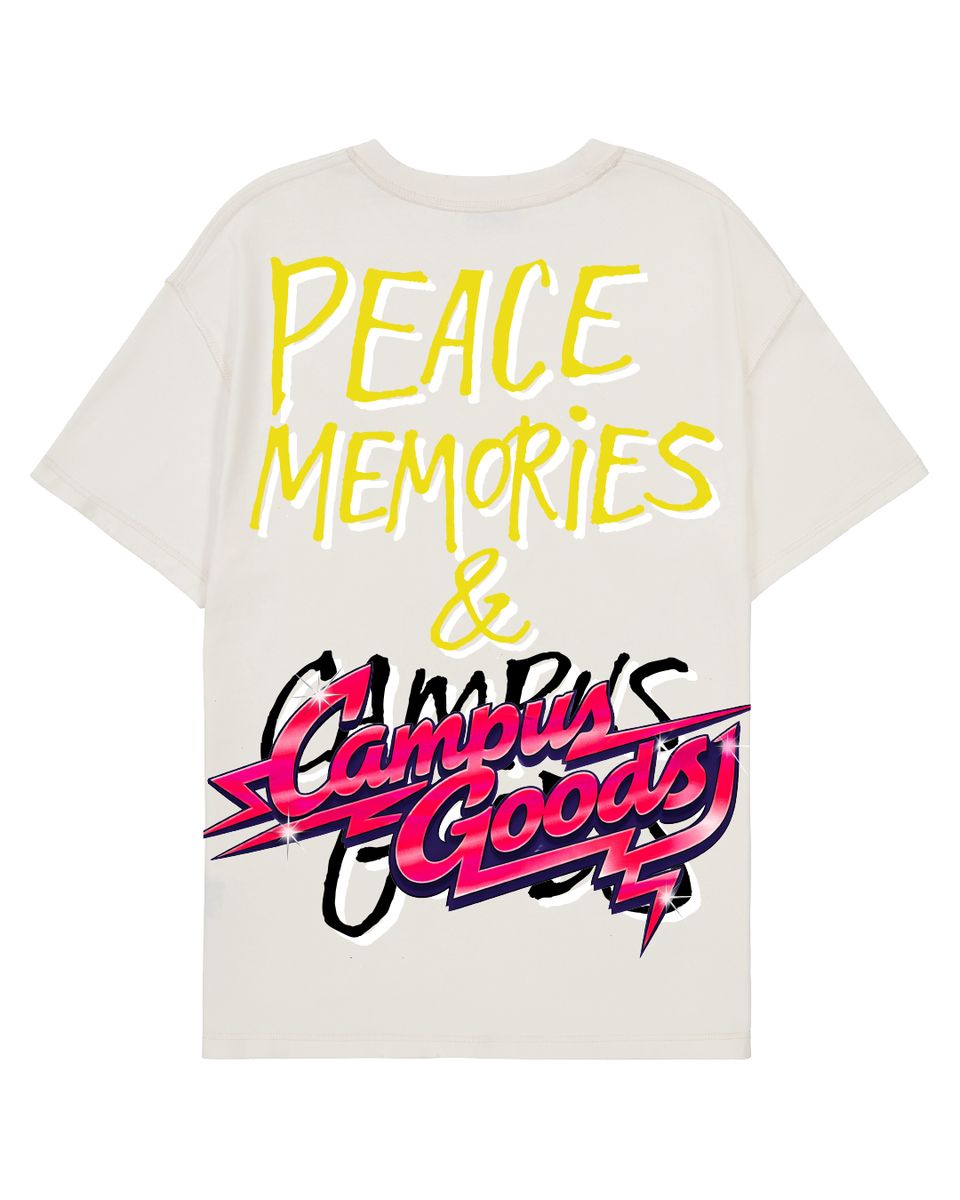 Campus Harlem Tee – Cream