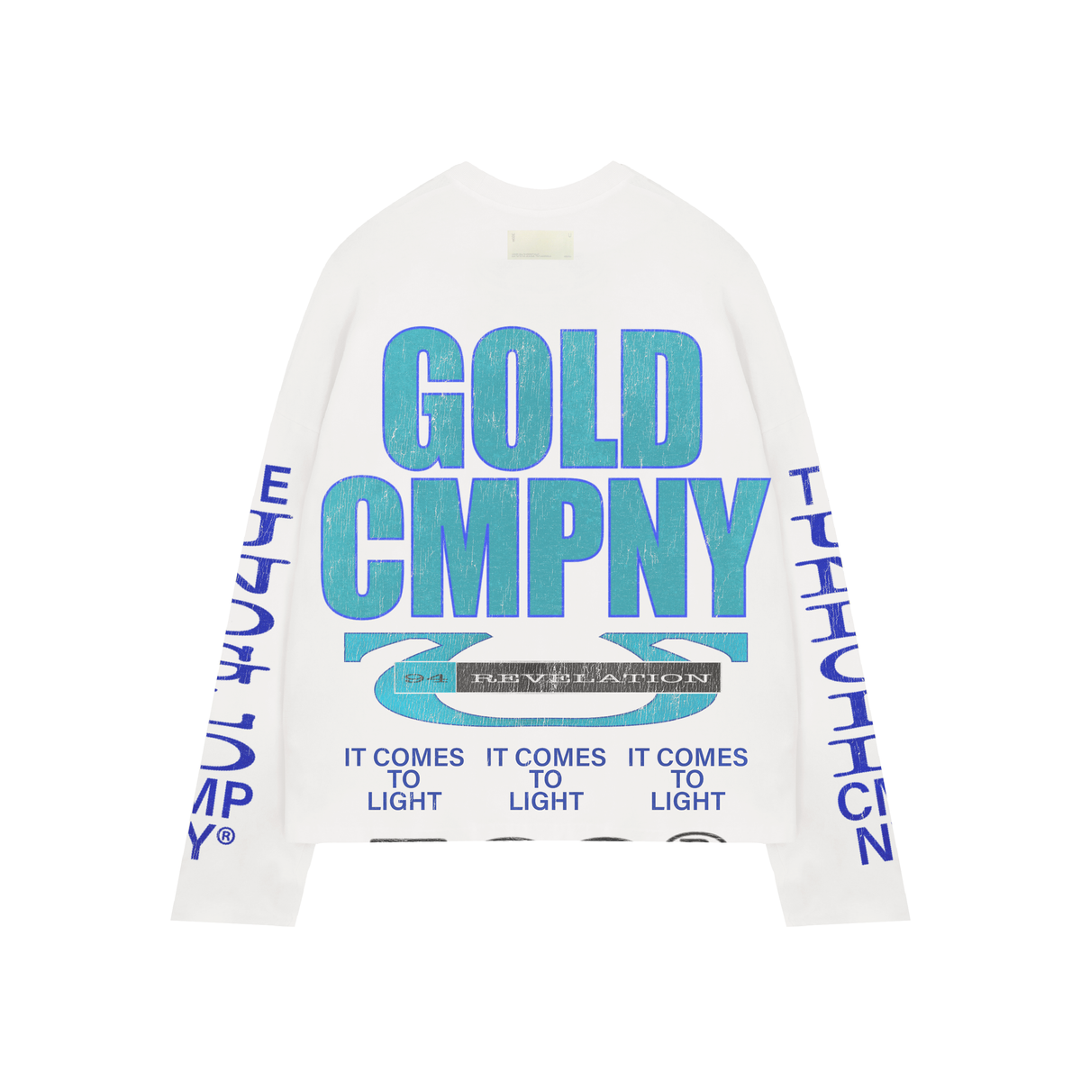 UNDERGOLD Revelation Ascend Graphic Long Sleeve T-Shirt – White