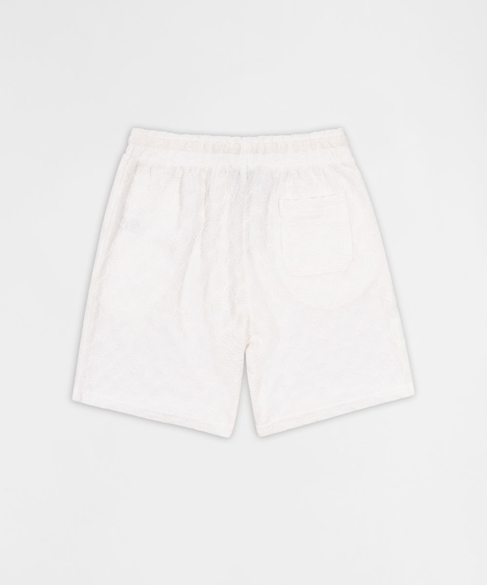 Reason Brand Textured Shorts - Elastic Waistband