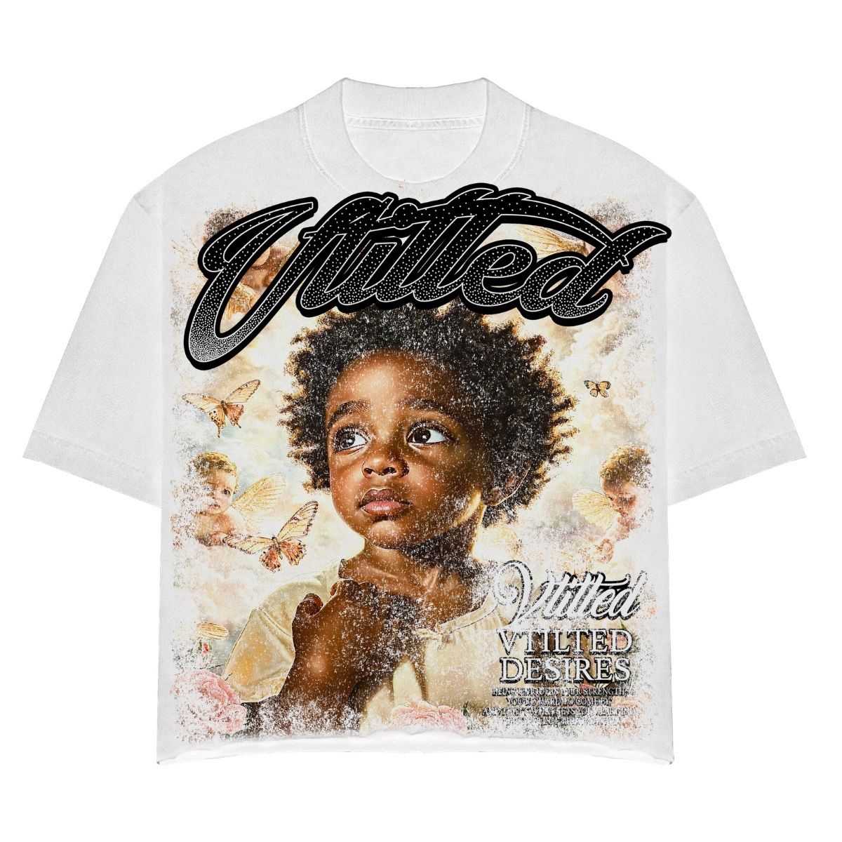 VTILTED “SHADOWS” TEE