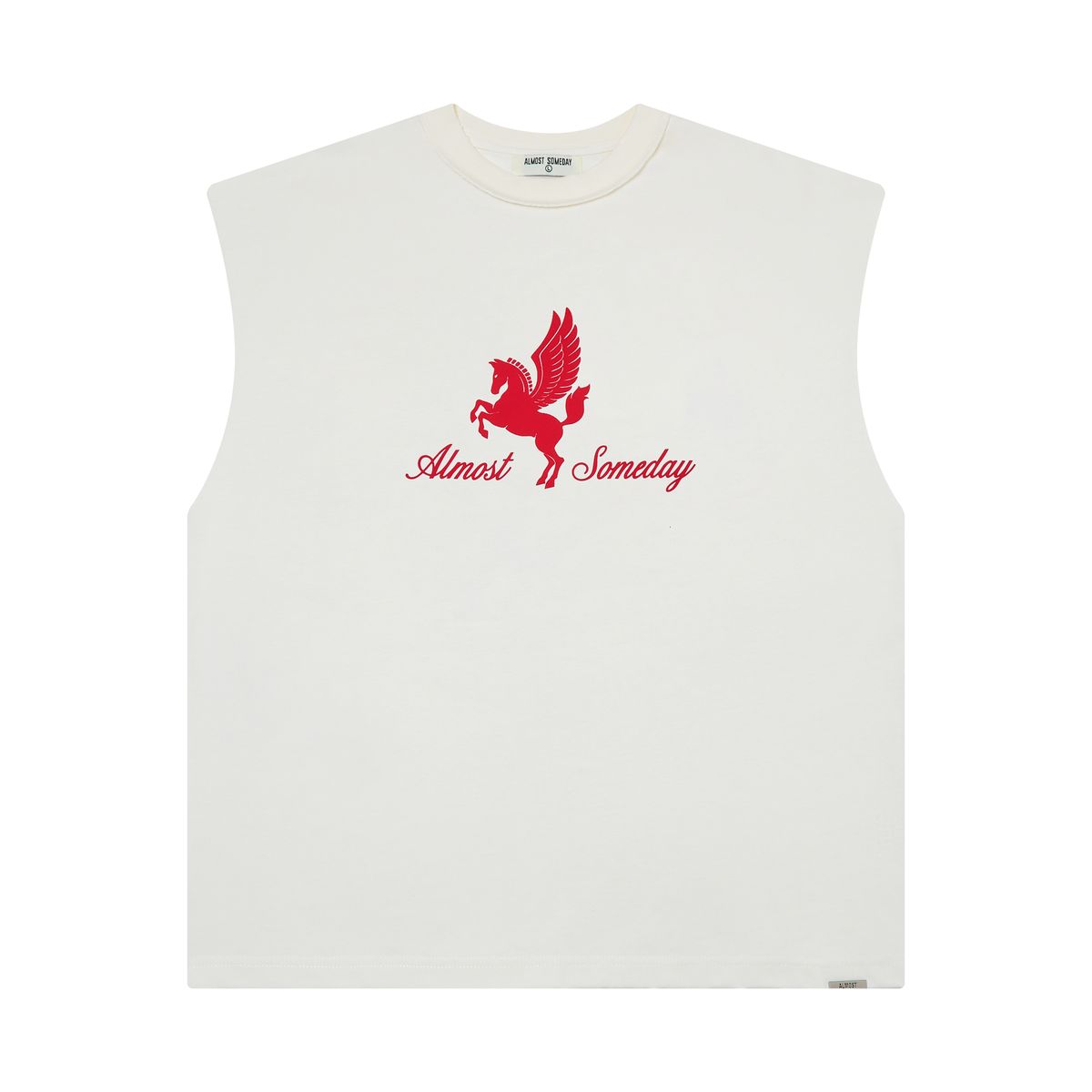 Almost Someday Pegasus T-Shirt - Raw Hem