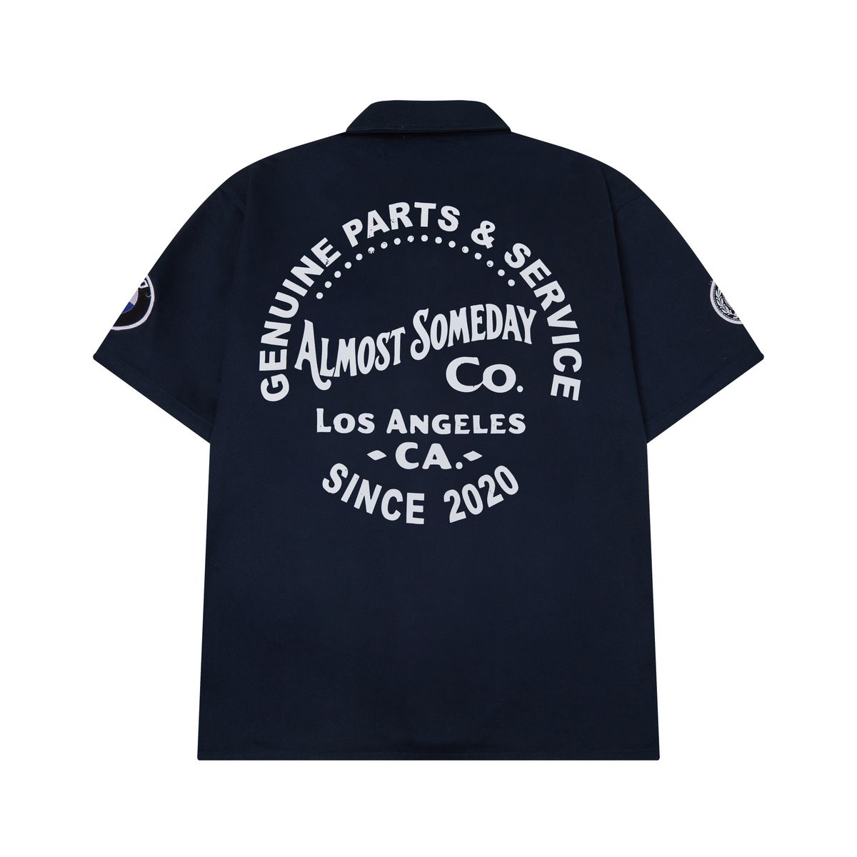 Almost Someday Patch Shirt - Embroidered