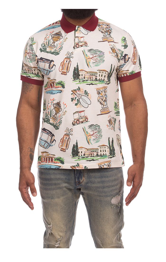 AKOO Links Short Sleeve Polo