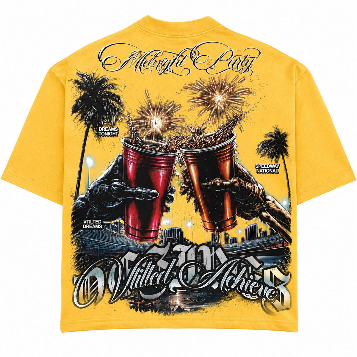 Vtilited "Achieve" Graphic Tee