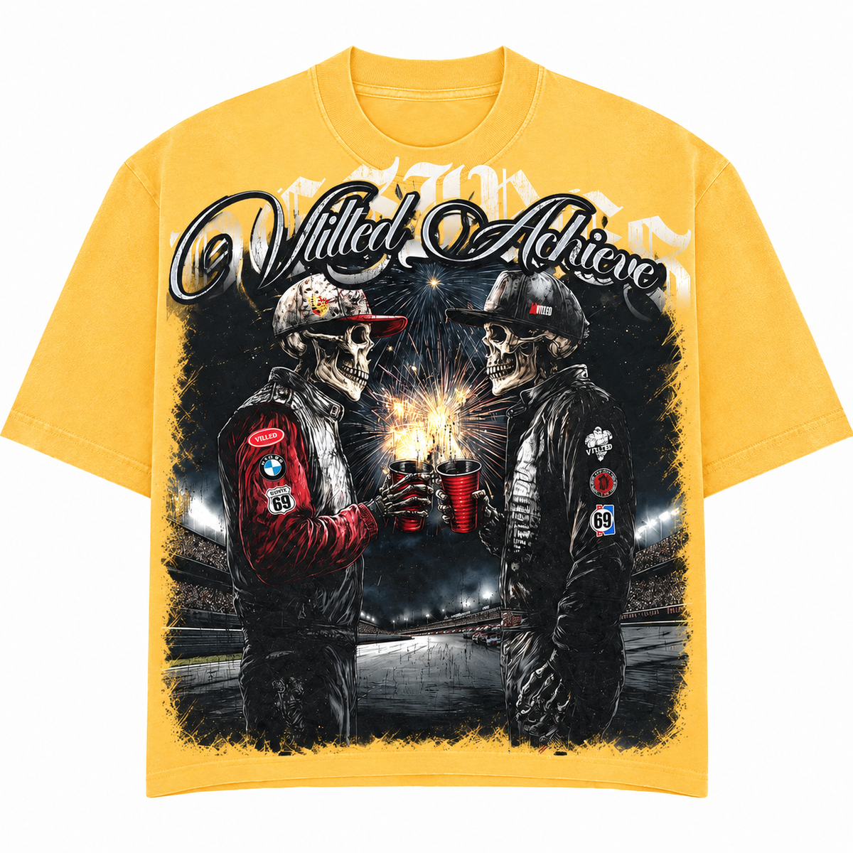 Vtilited "Achieve" Graphic Tee