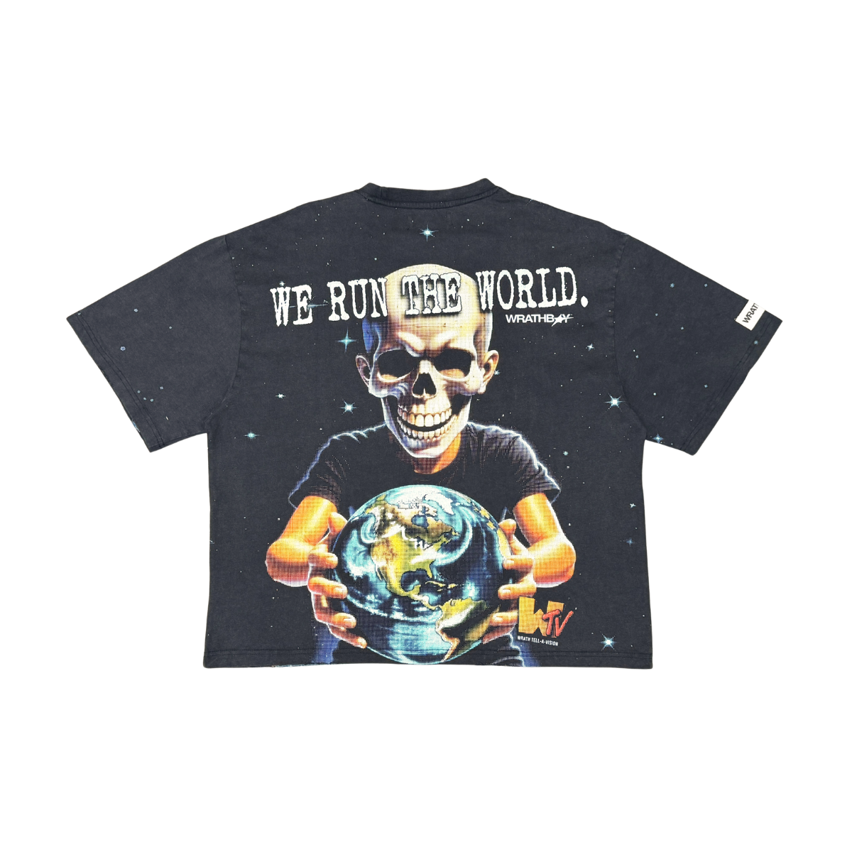 Wrathboy Skull Tee - Graphic Black