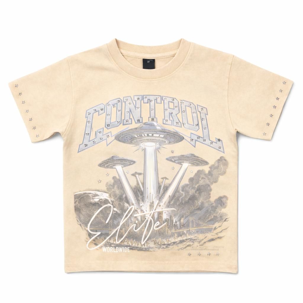 Elite Premium - Control Premium Embellished Kids Tee