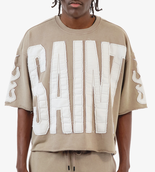 Copper Rivet Saint Tee - Raw Hem