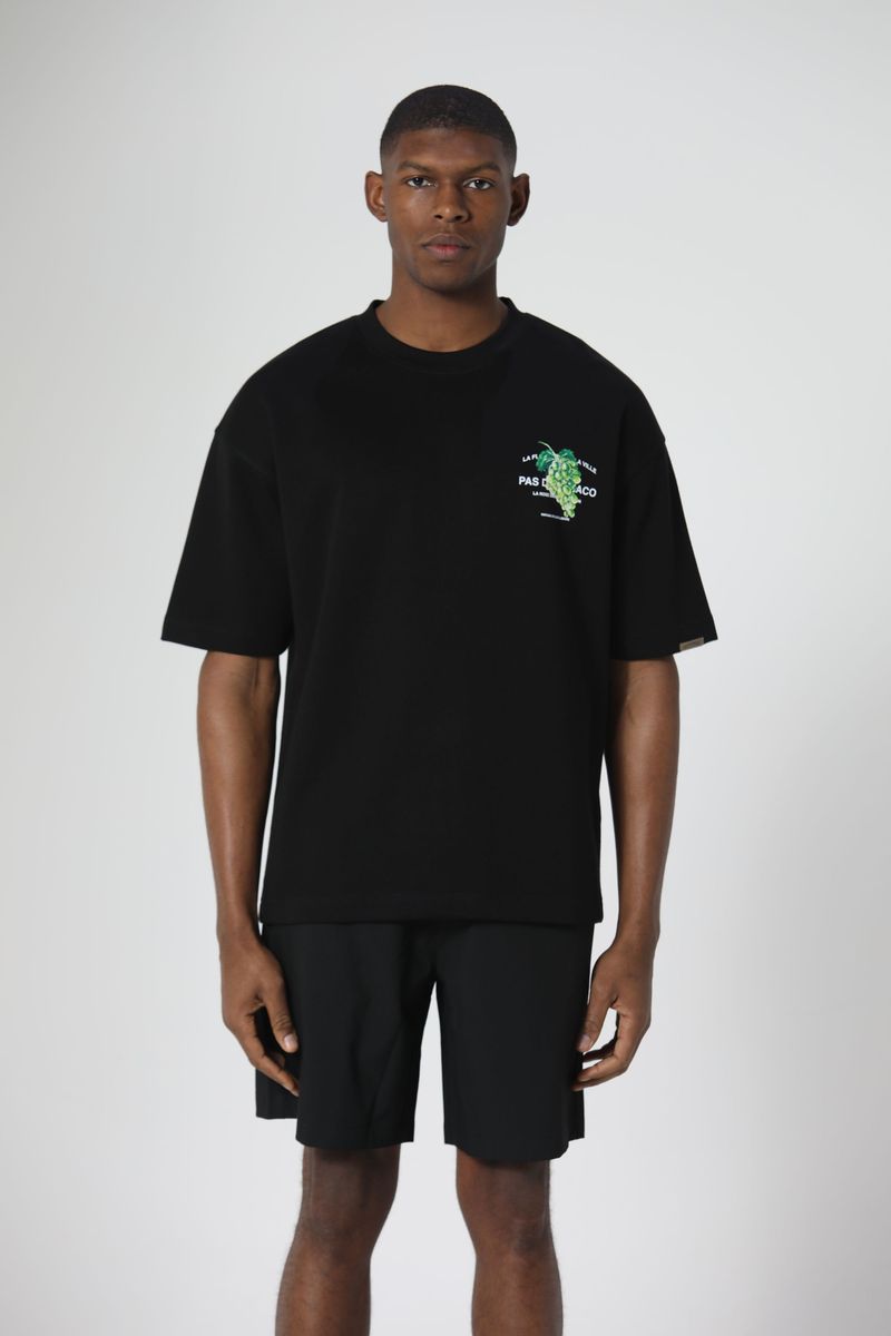 Pas De Monaco Grape T-Shirt - Relaxed Fit