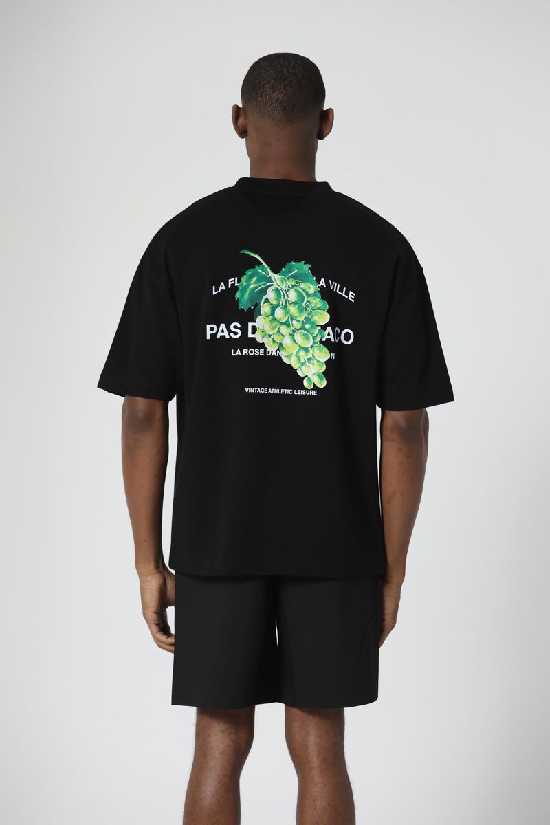 Pas De Monaco Grape T-Shirt - Relaxed Fit