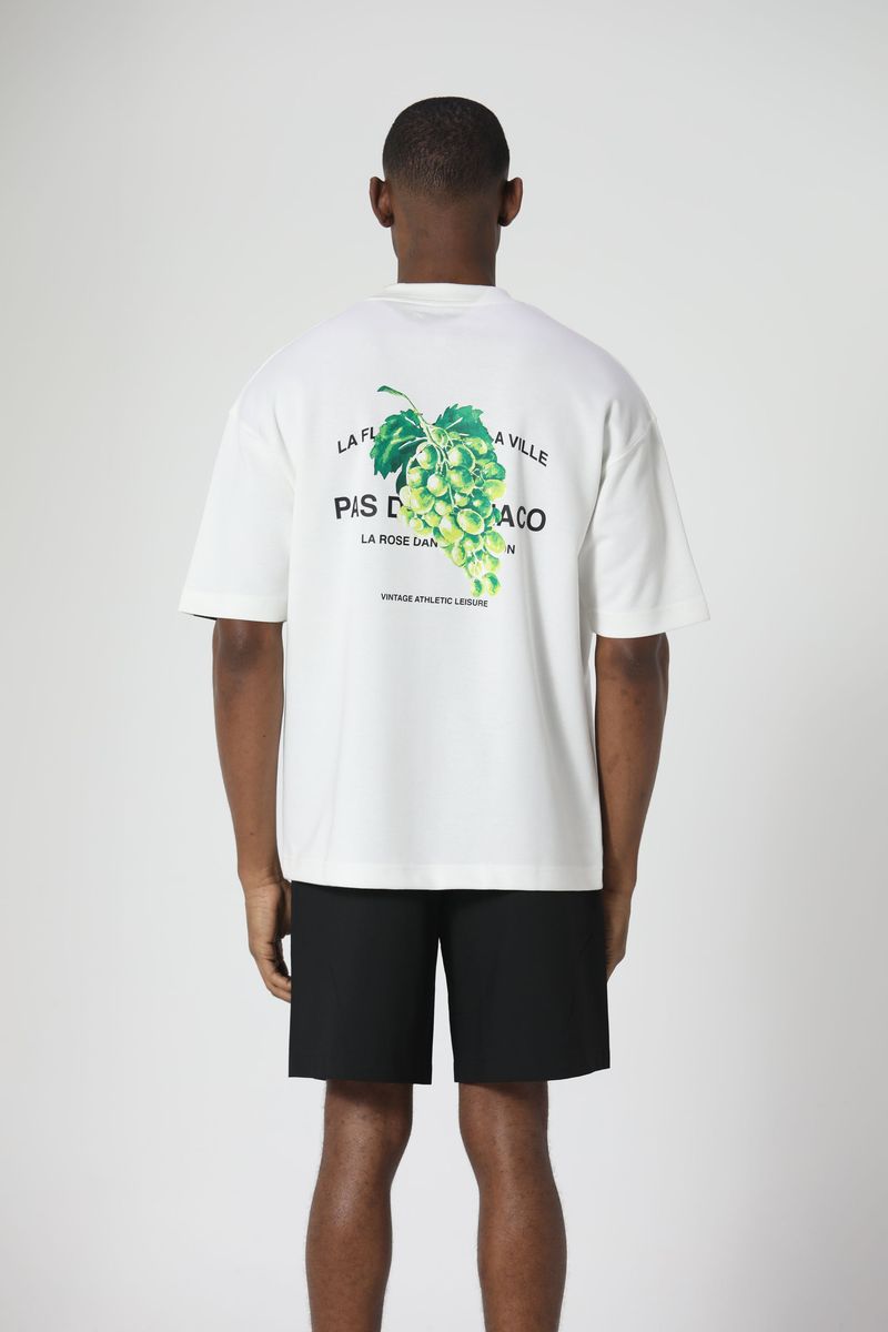 Pas De Monaco Grape T-Shirt - Relaxed Fit