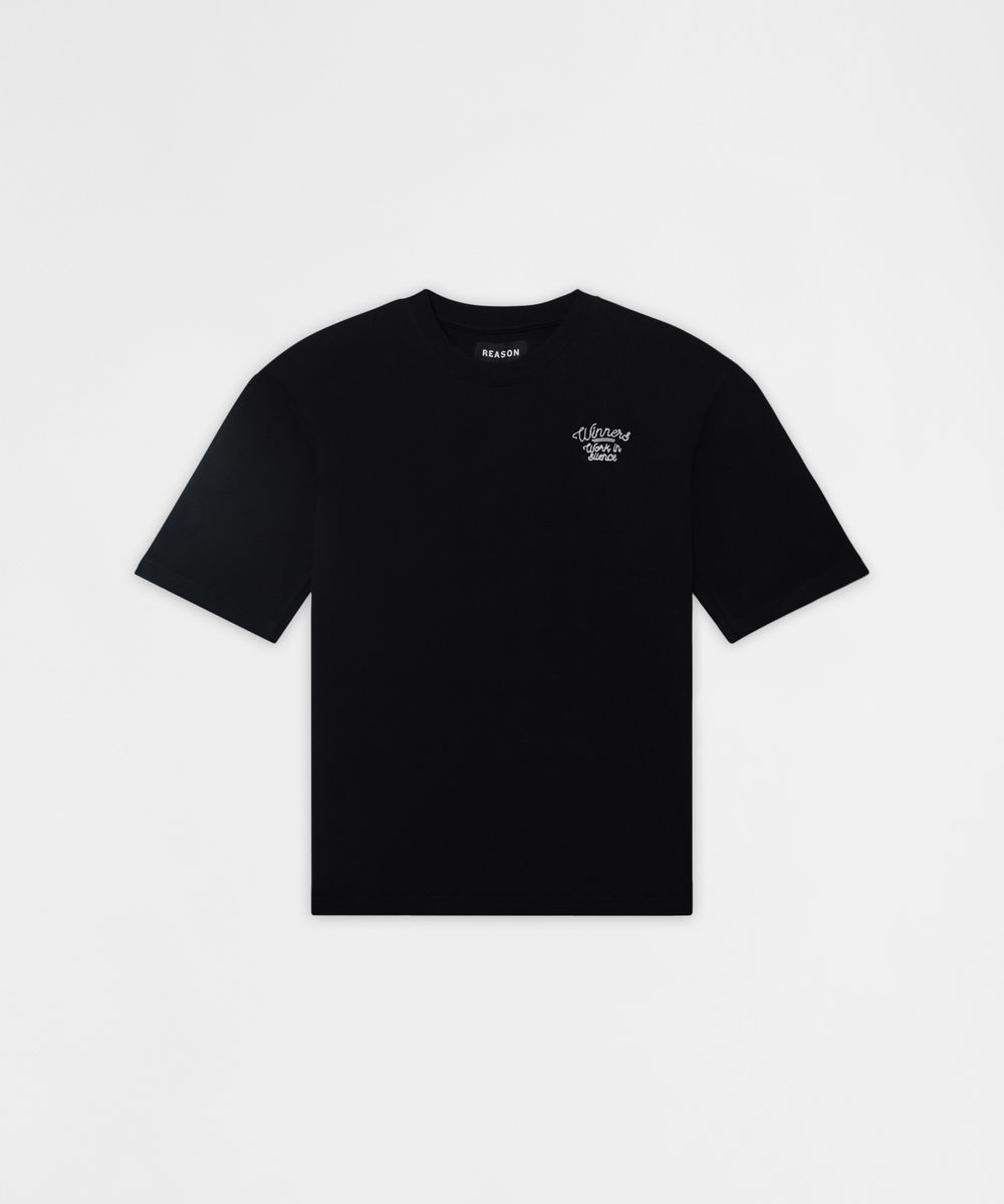 Reason Brand Paper Chaser Tee - Embroidered