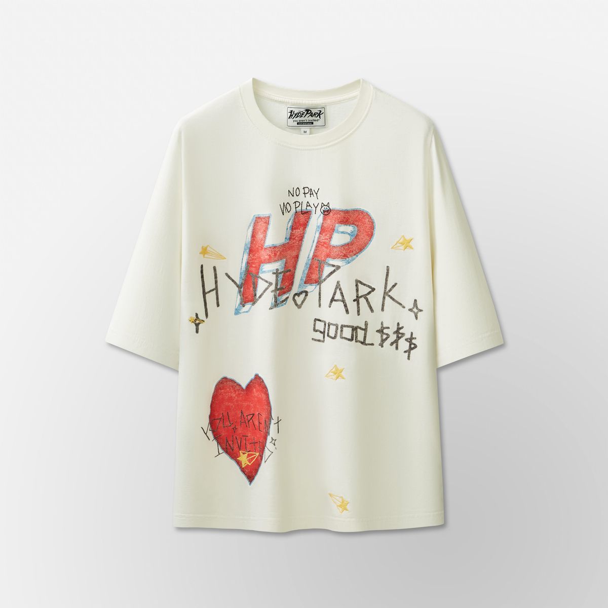 Hyde Park No Pay No Play T-Shirt – White