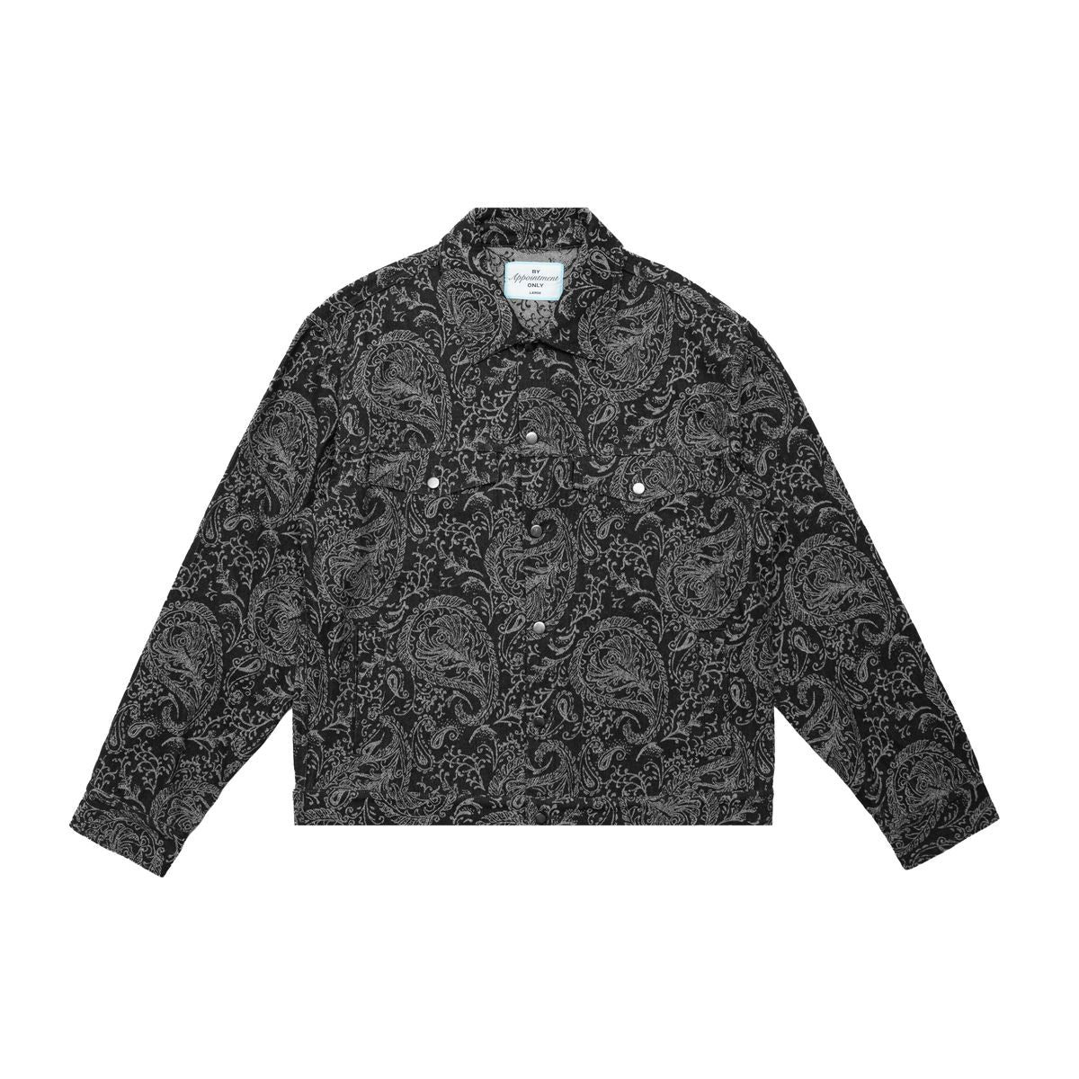 By Appointment Only ZION Black Paisley Jacket