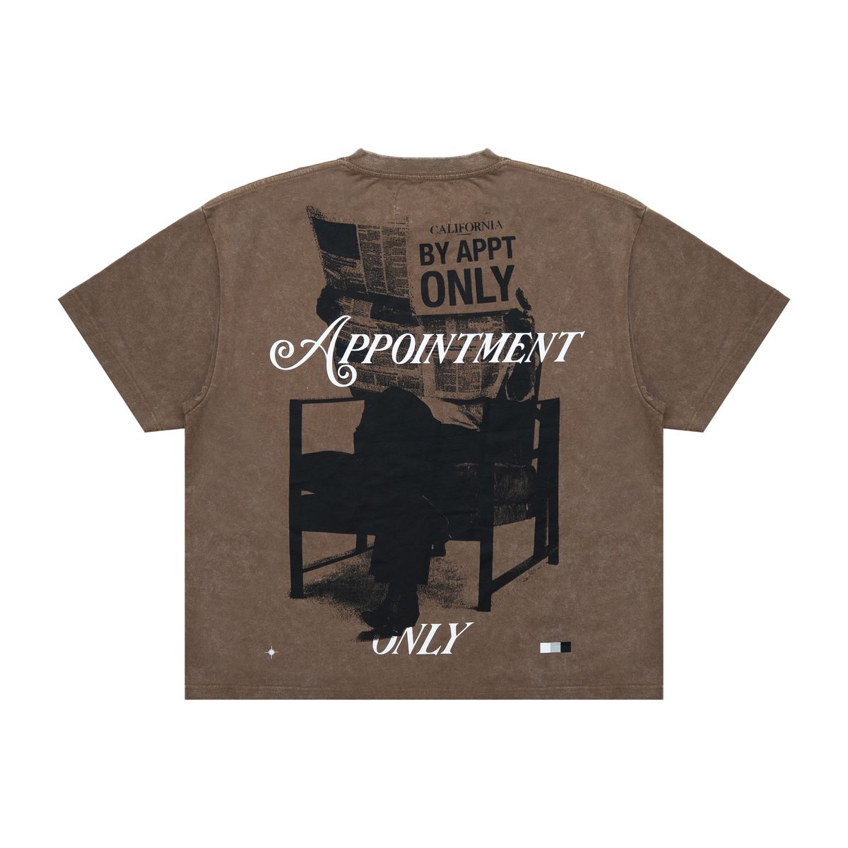 By Appointment Only HEADLINE Brown Graphic T-Shirt