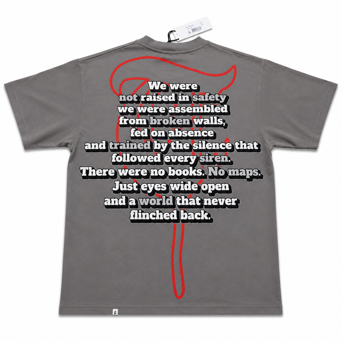 Trnchs Raised In Ruin Tee - Graphic Grey