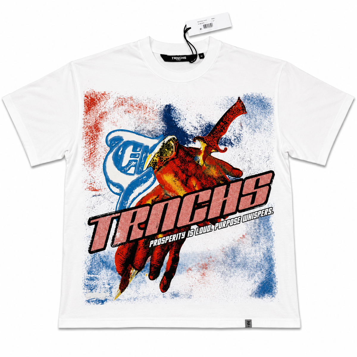 Trnchs Chaos T-Shirt - Graphic White