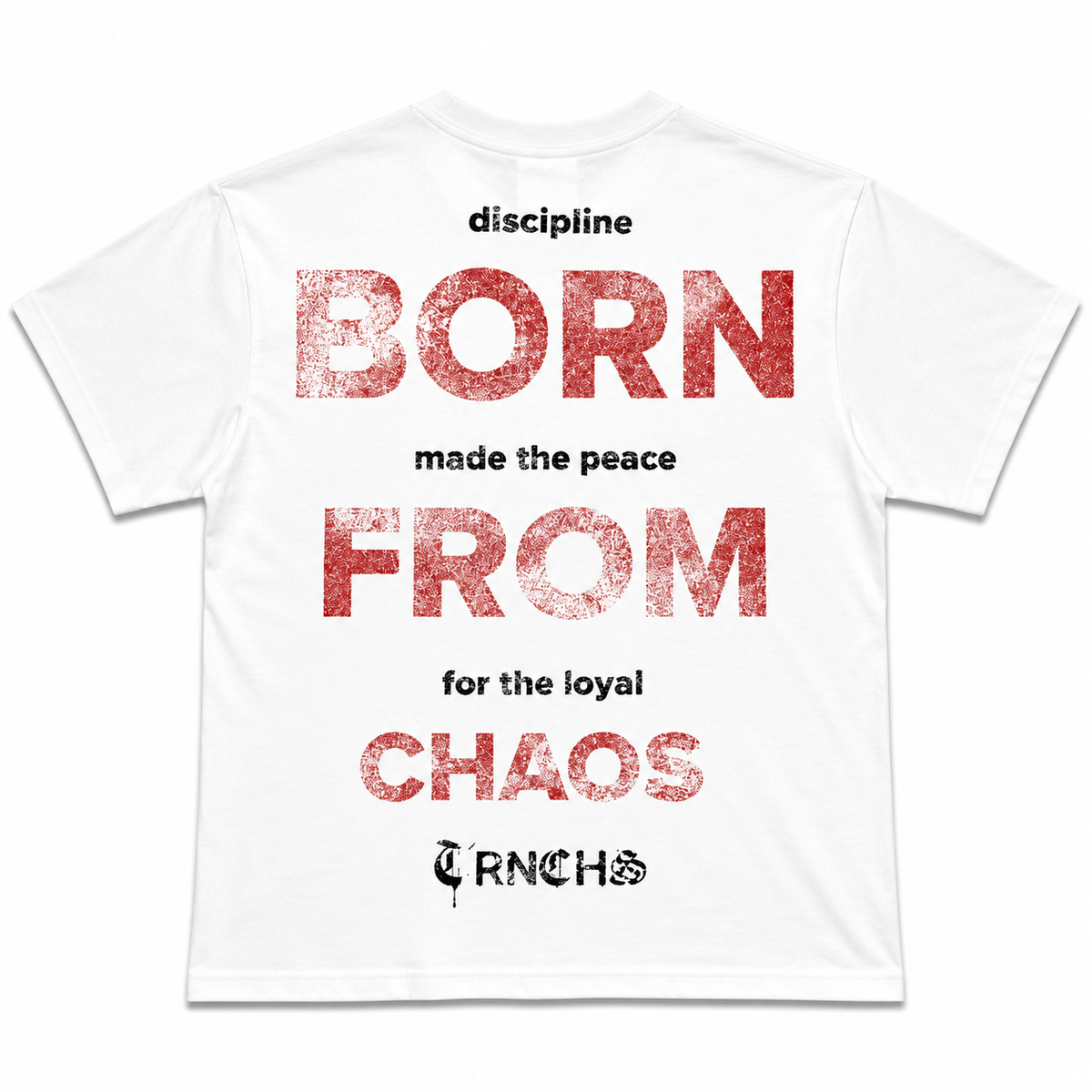 Trnchs Chaos T-Shirt - Graphic White