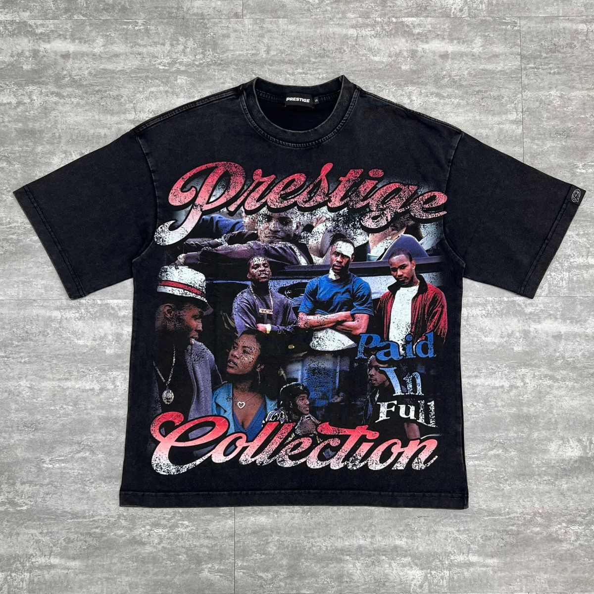Prestige Denim Paid N Full T-Shirt - Graphic Black