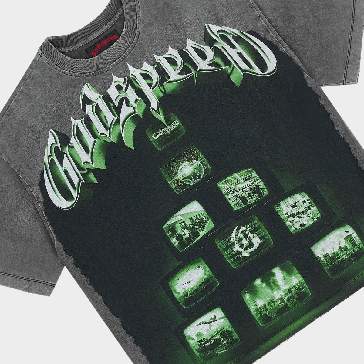 Godspeed Overstimulation Tee - Stone Graphic