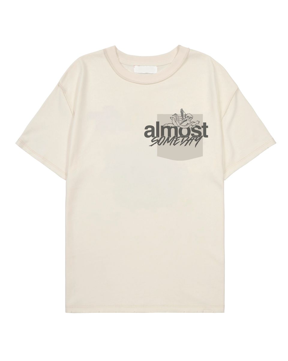 Almost Someday Enemies Graphic Tee – Cream